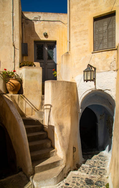 istock Pyrgos Village Santorini 1154827739