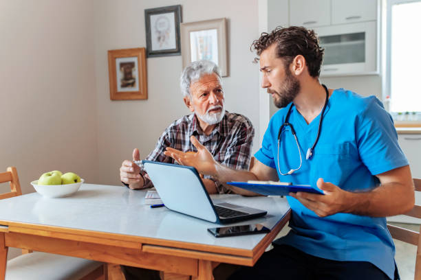 istock Patient and Doctor Prescribing Medication 1154828372