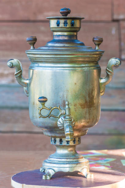 istock Beautiful traditional vintage russian samovar 1154831014