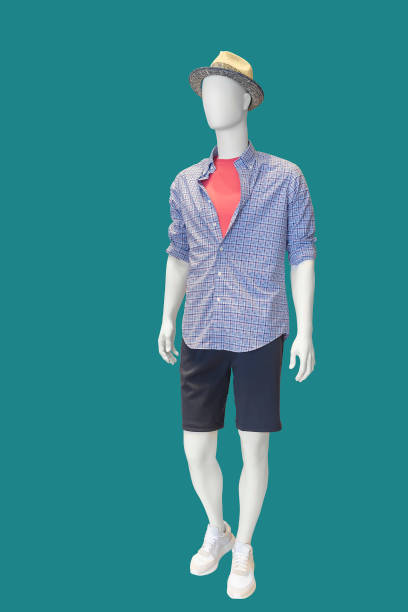 istock Full-length male mannequin. 1154835672