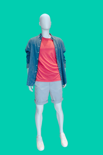 istock Full-length child mannequin. 1154836142
