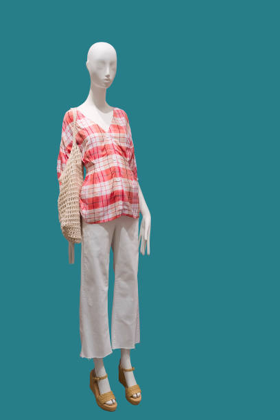 istock Full-length female mannequin. 1154836486