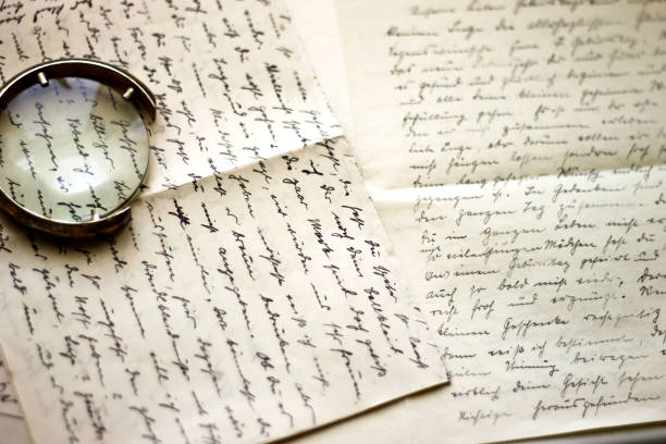 istock Vintage background. Old letter. 1154839424