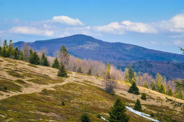 istock Beautiful mountain rural landscape. 1154845500