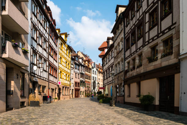 istock Half-timbered in Nuremberg Bavaria Germany 1154847186