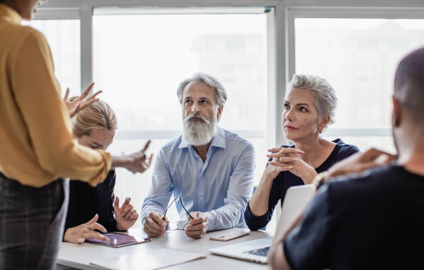 istock Business People Having a Meeting 1154848604