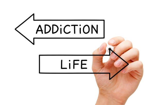 istock Addiction Or Life Choice Arrows Concept 1154848639