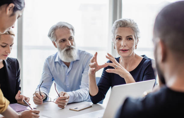 istock Business People Having a Meeting 1154849196