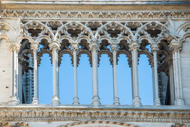 istock Details on facade of Notre-Dame de Paris 1154850489