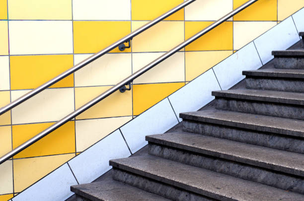 istock Stairs in a Berlin subway station 1154851352