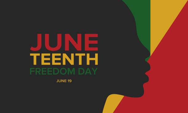Juneteenth Independence Day. Freedom or Emancipation day. Annual american holiday, celebrated in June 19. African-American history and heritage. Poster, greeting card, banner and background. Vector Juneteenth Independence Day. Freedom or Emancipation day. Annual american holiday, celebrated in June 19. African-American history and heritage. Poster, greeting card, banner and background. Vector juneteenth celebration stock illustrations