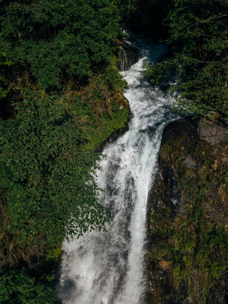 istock Beautiful and powerful waterfall Jirhwa in Abkhazia 1154864195