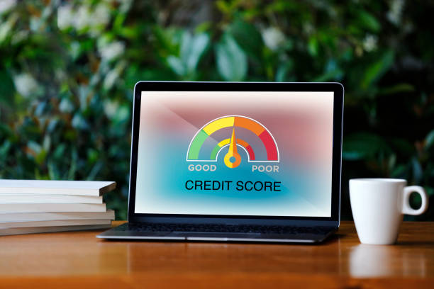 istock Credit Score Concept on Laptop 1154869922