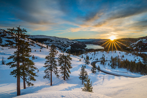 Photographing a fresh snow fall around Lake Tahoe and Donner Pass