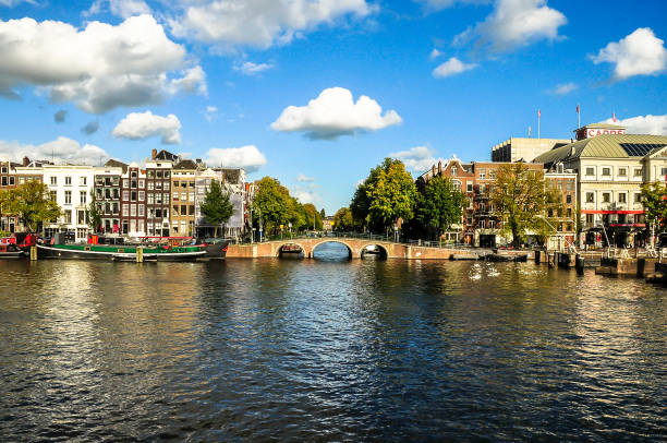istock The canals of Amsterdam 1154880449