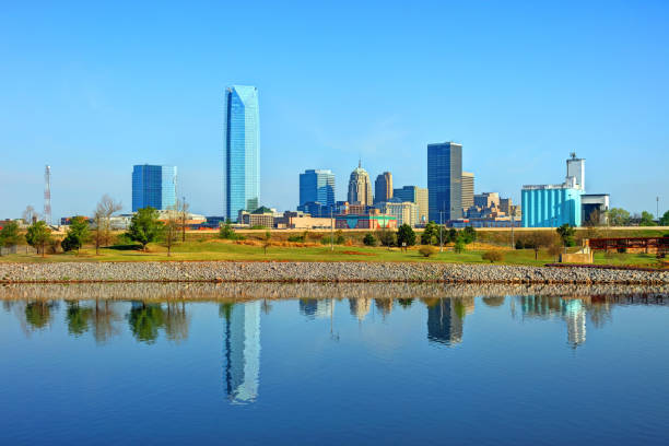 istock Oklahoma City skyline along the Oklahoma River 1154882481