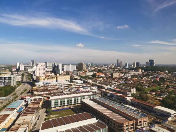 istock Melaka City morning View from high angle 1154885252