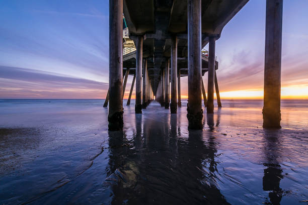 istock Huntington Beach Pier at Sunset 1154886592