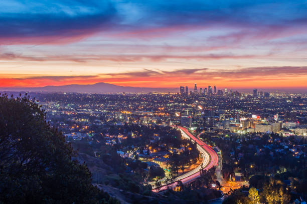 istock Sunrise over Los Angeles 1154886703