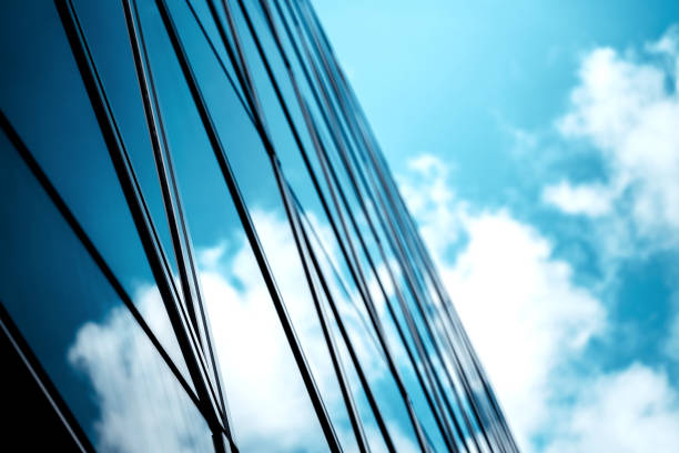 istock Hong Kong Commercial Building Close Up 1154888968