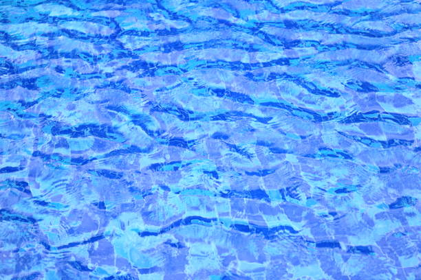 istock wave of swimming pool water surface. 1154891984