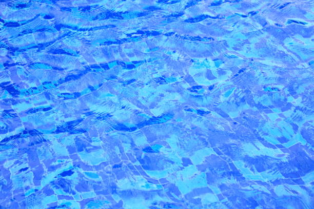 istock wave of swimming pool water surface. 1154892028