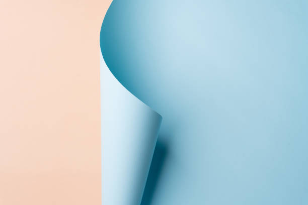 istock Sea waves background made of paper creative concept 1154898098