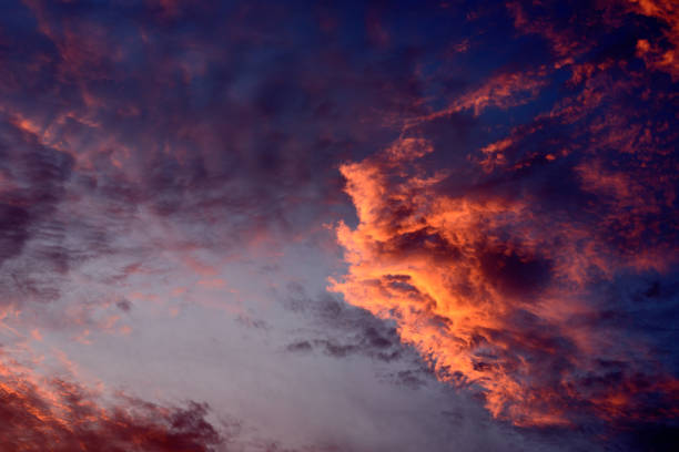 istock Amazing cloudscape on the sky 1154905223