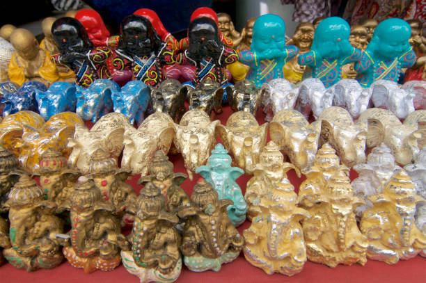 istock any colorful Ganesha, Elephants and Buddhas statues 1154906058