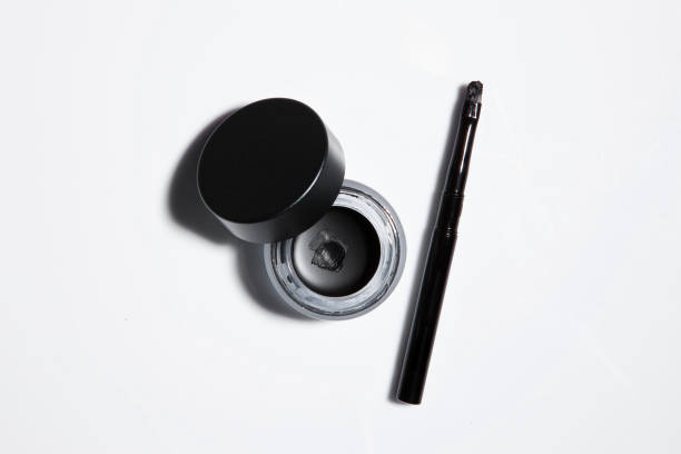 istock Conceptual Image of Cosmetics Eye Liner. Topview. 1154907086