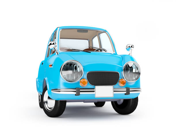 istock retro car 1960 cartoon 1154910070