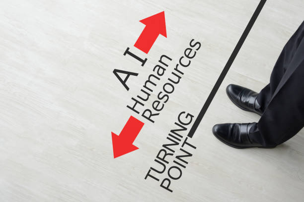 istock Business concepts, AI or human resources 1154925408