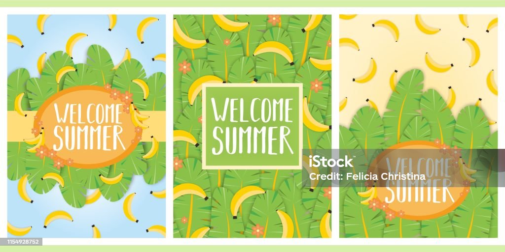 Ilustración de Conjunto De Fondos De Verano De Bienvenidafondos De Pantalla y más Vectores Libres de Derechos de Color - Tipo de imagen - iStock Ilustración de Conjunto De Fondos De Verano De Bienvenidafondos De Pantalla y más Vectores Libres de Derechos de Color - Tipo de imagen - iStock
