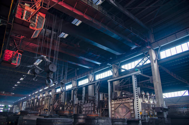 istock Workshop Scene of Forging Enterprise 1154929786