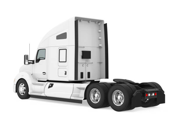 istock Semi-trailer Truck Isolated 1154940281