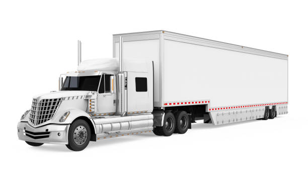 istock White Trailer Truck Isolated 1154940677
