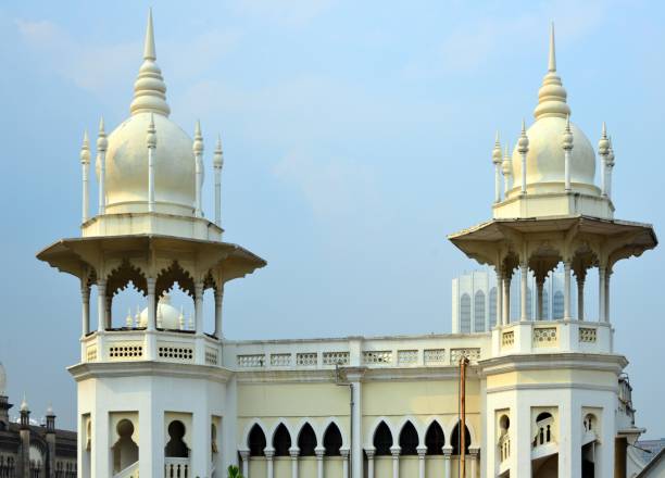 Kuala Lumpur, Malaysia: Kuala Lumpur railway station - 1910 colonial building in neo-Moorish / Mughal / Indo-Saracenic style - architect Arthur Benison Hubback - Jalan Sultan Hishamuddin, former Victory Avenue