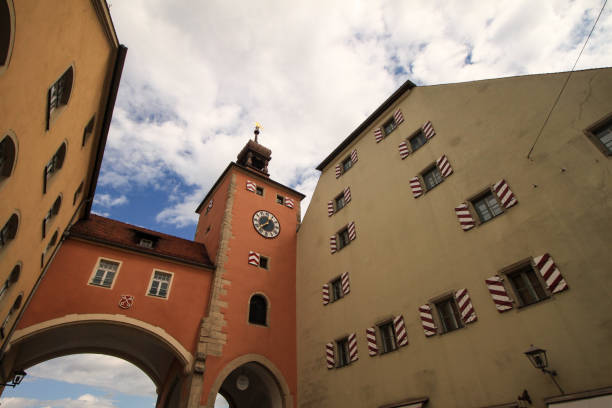Brücktor, tower and salt barn at the Stone Bridge