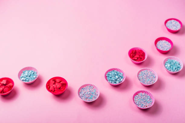 istock Bright beautiful colored ingredients and accessories for cooking desserts 1154946170