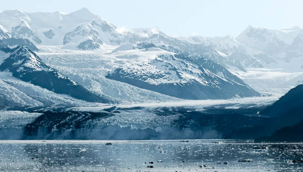 college fjord glacier, prince william sound, alaska - prince of wales imagens e fotografias de stock