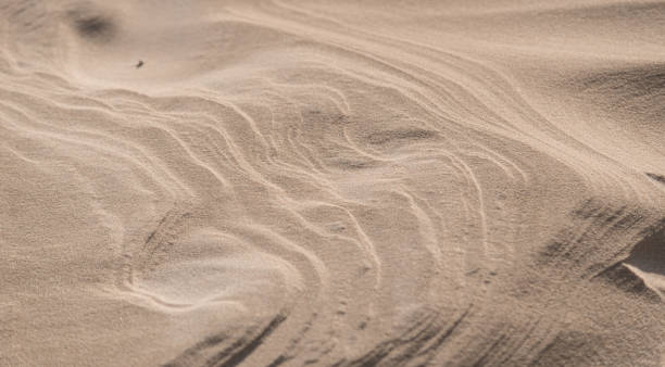 istock Fine texture in a desert sand dune. 1154951787