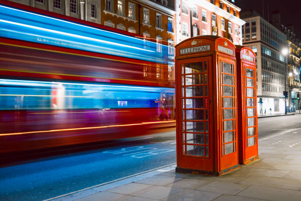 istock Iconic telephone booth in London 1154952215
