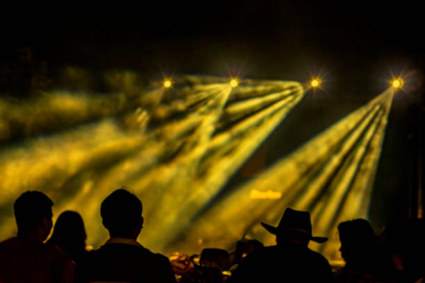 istock Blur Silhouettes shadow having fun in a club party. background with copy space. 1154956490