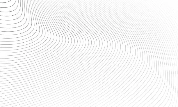 Vector illustration of the gray pattern of lines.
