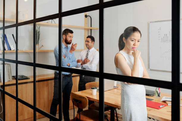 istock Business people in board room at office 1154968530