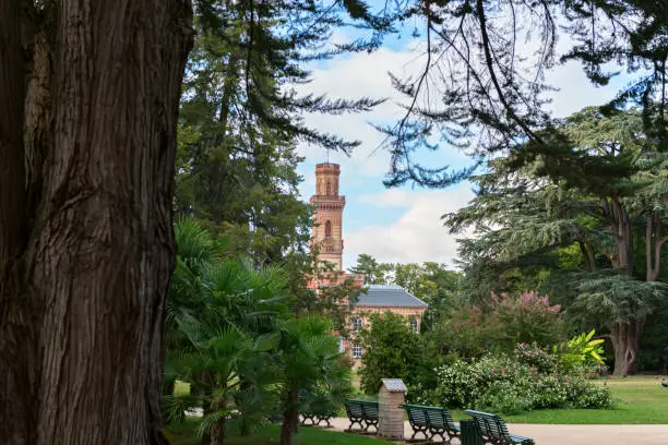 Different details of Jardin Massey in Tarbes - France