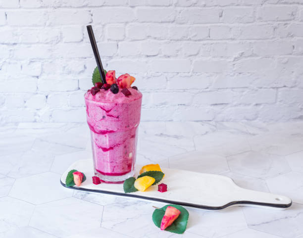 istock Homemade smoothie with fresh blueberries 1154975174