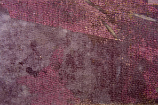 istock Old  rotten grungy fabric with a staines 1154979579