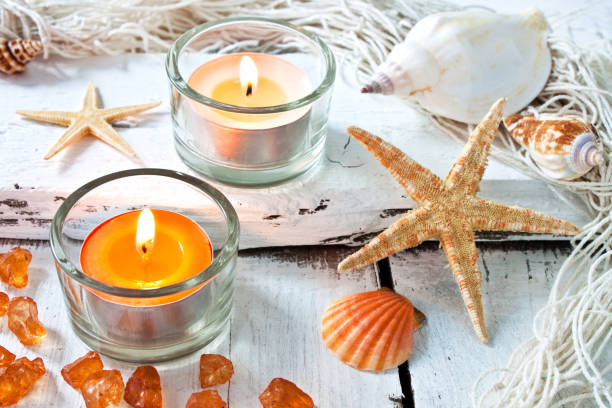 istock Wellness maritime summertime decoration 1154981520