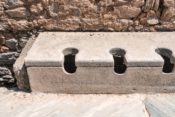 Public Toilets in Ephesus Ancient City